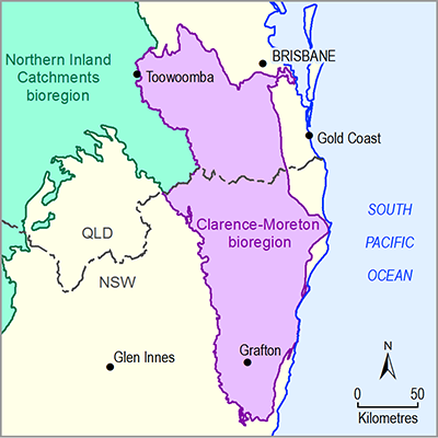 Clarence Moreton bioregion Thumbnail images of the Clarence-Moreton bioregion