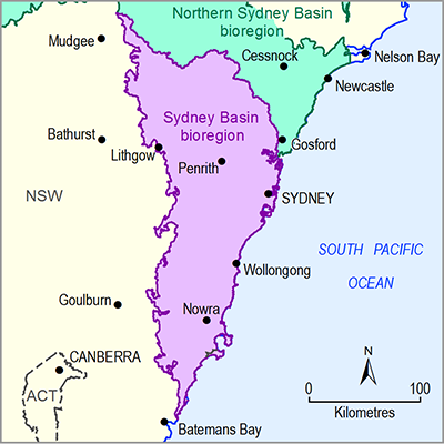 Thumbnail of the Sydney Basin bioregion